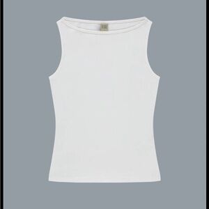 FLORE FLORE White Timmi Tank Size XS